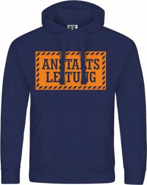 deinshirt Kapuzenpullover Herren Kapuzenpullover Anstalltsleitung Mit Print Motiv, Grafik