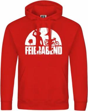 deinshirt Kapuzenpullover Herren Kapuzenpullover Feierabend Simson Mit Print Motiv, Grafik
