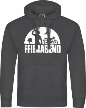 deinshirt Kapuzenpullover Herren Kapuzenpullover Feierabend Simson Mit Print Motiv, Grafik