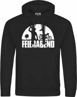 deinshirt Kapuzenpullover Herren Kapuzenpullover Feierabend Simson Mit Print Motiv, Grafik