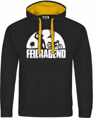 deinshirt Kapuzenpullover Herren Kapuzenpullover Feierabend Simson Mit Print Motiv, Grafik