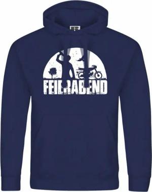 deinshirt Kapuzenpullover Herren Kapuzenpullover Feierabend Simson Mit Print Motiv, Grafik