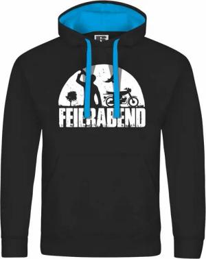 deinshirt Kapuzenpullover Herren Kapuzenpullover Feierabend Simson Mit Print Motiv, Grafik