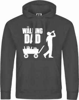 deinshirt Kapuzenpullover Herren Kapuzenpullover The walking Dad Mit Print Motiv, Grafik