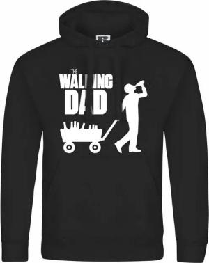 deinshirt Kapuzenpullover Herren Kapuzenpullover The walking Dad Mit Print Motiv, Grafik