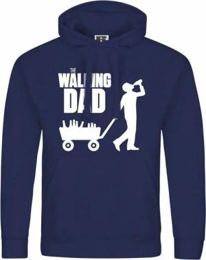 deinshirt Kapuzenpullover Herren Kapuzenpullover The walking Dad Mit Print Motiv, Grafik