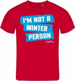 deinshirt Print-Shirt Herren T-Shirt Im not a winter person Funshirt mit Motiv