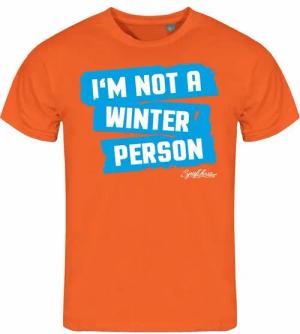 deinshirt Print-Shirt Herren T-Shirt Im not a winter person Funshirt mit Motiv