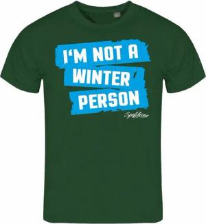 deinshirt Print-Shirt Herren T-Shirt Im not a winter person Funshirt mit Motiv