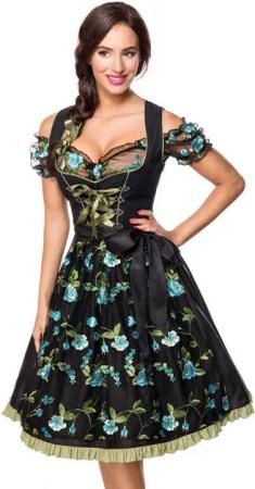 Dirndline Dirndl Dirndl Tracht Kleid Wiesn Wasn Oktoberfest Volksfest Bayern Frauen (3-tlg)