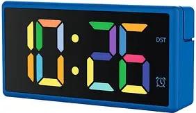 hama digitaler Wecker Ibiza blau Kunststoff 15,0 x 7,5 cm