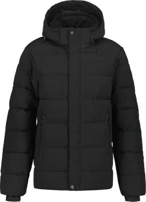Icepeak Steppjacke "BIXBY", (1 St.), mit Kapuze, mit kontrastfarbenem Markenpatch am Oberarm