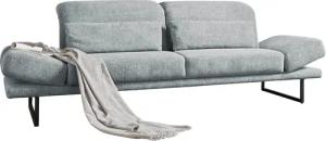 3C Candy 2-Sitzer "Mallow Designsofa mit Komfortfunktionen, modern und bequem,", Verstellbare Armlehne und Kopfteil, manuelle Sitztiefenverstellung