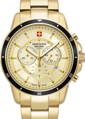 Swiss Alpine Military 7089.9111 Chronograph Herrenuhr 44mm 10ATM