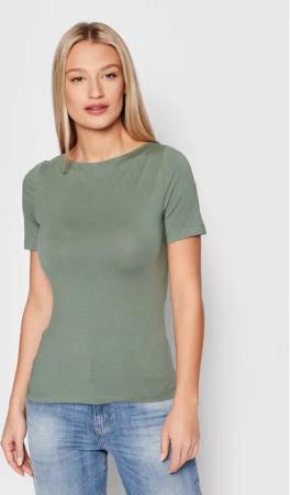 Vero Moda T-Shirt Panda 10231753 Grün Regular Fit