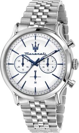 Maserati Uhr Epoca R8873618034 Silberfarben