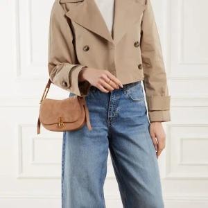 Coccinelle Hobo Bags - Coccinellemagie Suede Bim - Gr. unisize - in Braun - für Damen