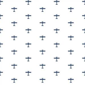 Rasch TEXTIL Vliestapete Rasch Textil Babylandia WWW 5422 Blau