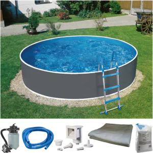 KONIFERA Rundpool "Standard", (Set, 6 tlg.), inkl. Zubehör in verschiedenen Größen