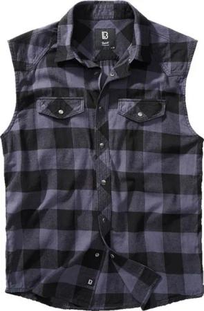 Brandit Outdoorhemd Checkshirt ärmelloses Hemd