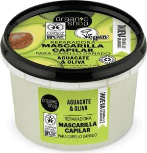 Organic Shop Körperpflegemittel Aguacate Mascarilla Capilar Cabello Dañado 250ml