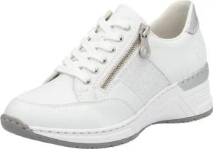 Rieker Keilsneaker, Schnürschuh, Halbschuh, Sneaker mit loser Einlage, schmale Form