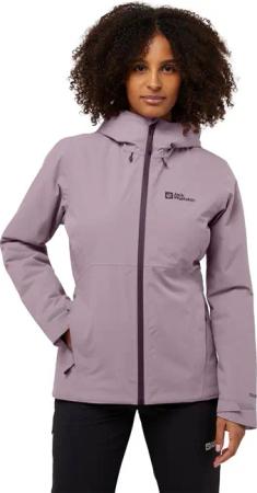 Jack Wolfskin Wisper Ins Jacket Women Wasserdichte Winterjacke Damen M purple wild blossom
