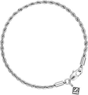 ICED STUFF Armband Rope Weißgold
