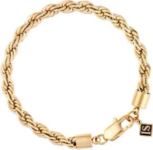 ICED STUFF Armband Rope Goldfarben