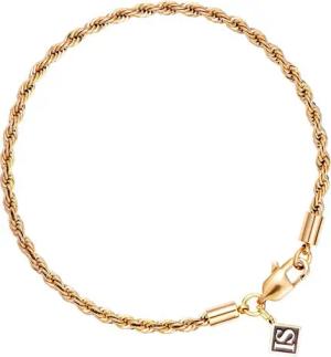 ICED STUFF Armband Rope Goldfarben
