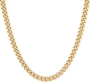 ICED STUFF Kette Miami Cuban Link Goldfarben