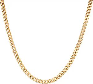 ICED STUFF Kette Miami Cuban Link Goldfarben
