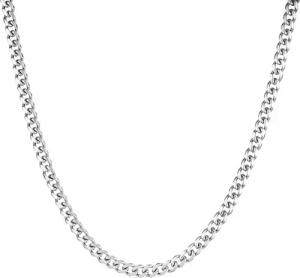 ICED STUFF Kette Miami Cuban Link Weißgold