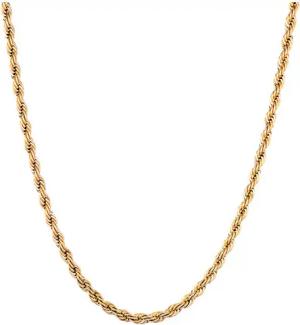 ICED STUFF Kette Rope Goldfarben