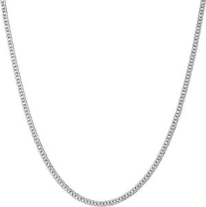 ICED STUFF Kette New Franco Chain Weißgold