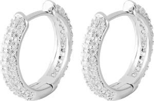 ICED STUFF Ohrringe Diamond Ring Weißgold