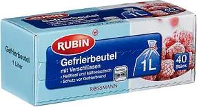 40 RUBIN Gefrierbeutel 1,0 l