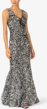 Kraimod - Abendkleid - Größe 34 - silberfarben