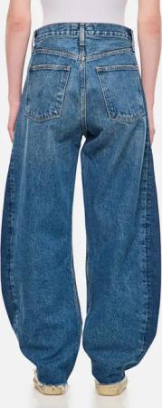 Agolde - Luna Pieced Jean In Split - Größe 24 - blau