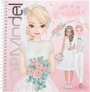 Depesche Malvorlage TOPModel Dress Me Up Stickerbuch Wedding Malbuch