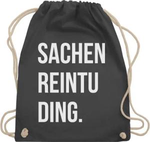 Shirtracer Turnbeutel Sachenreintuding I Sachen Reintu Ding I, Stoffbeutel Festival Outfit