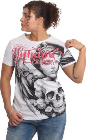 YAKUZA Rundhalsshirt Angelic mit Rippbündchen