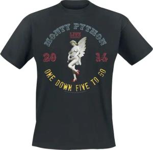Monty Python T-Shirt - Live Angel - S bis 3XL - für Männer - Größe 3XL - schwarz - Lizenzierter Fanartikel