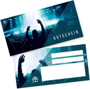 itenga Geschenkkarte itenga Geschenkgutschein Konzert Veranstaltung (Motiv 26) Postkarte zu
