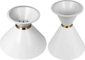 Prima-Online Tischbein Metall Tischgestell DIY Sanduhrform Tischbasis aus Stahl Ohne Platte