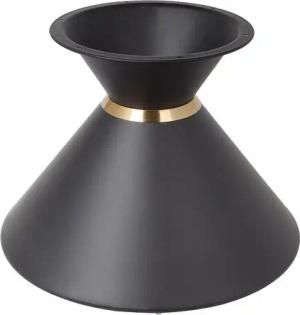 Prima-Online Tischbein Metall Tischgestell DIY Sanduhrform Tischbasis aus Stahl Ohne Platte