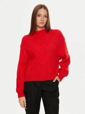 American Vintage Pullover East EAST18QH24 Rot Loose Fit