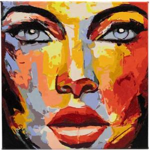CRAFT Buddy Malvorlage Malen nach Zahlen auf Keilrahmen, 30 x 30 cm, 30 x 30 cm
