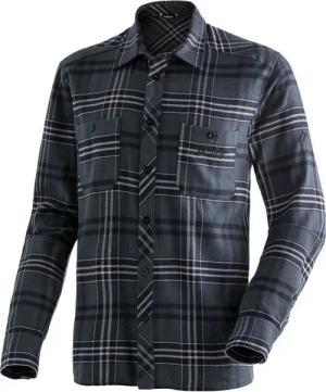 Maier Sports Outdoorhemd Predeal M GREY CHECK