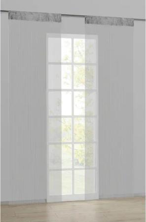 Fadenvorhang String silber B/L: ca. 90x245 cm
